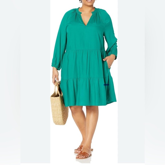 Corey Lynn Calter Teal Swim Coverup - Picture 2 of 11